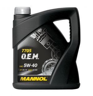 MANNOL 7705 O.E.M. for Renault Nissan 5W-40