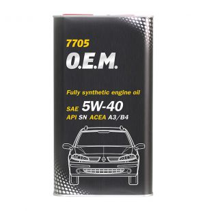 MANNOL 7705 O.E.M. for Renault Nissan 5W-40