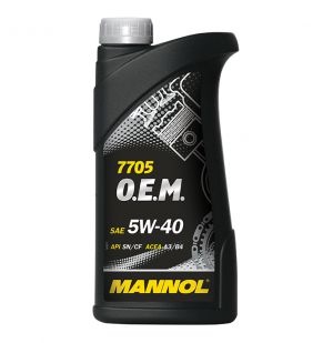 MANNOL 7705 O.E.M. for Renault Nissan 5W-40