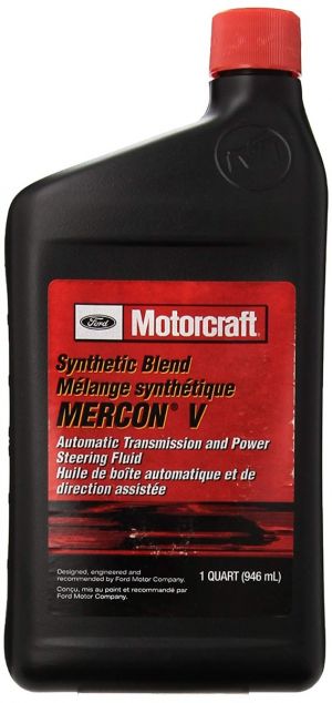 Motorcraft Synthetic Blend MERCON V Automatic Transmission and Power Steering Fluid