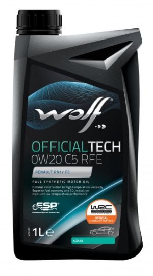 Wolf OfficialTech C5 RFE 0W-20