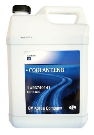 GM Coolant (-38C, синий)