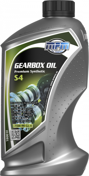 MPM Premium Synthetic S4 Gearbox Oil 75W-90 GL-4 