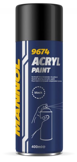 Краска MANNOL Acryl Paint Black