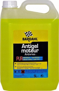 Bardahl Antigel Universel Yellow Concentrated (-70C, желтый)