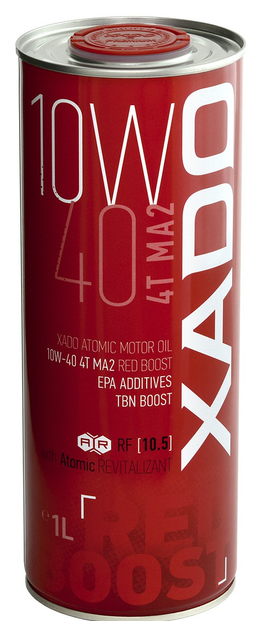 XADO Atomic Oil 10W-40 Red Boost 4T