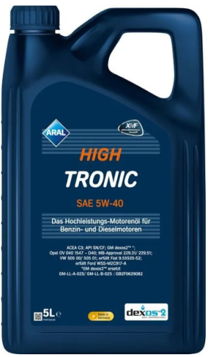 Aral HighTronic 5W-40