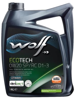 Wolf Ecotech SP/RC D1-3 0W-20