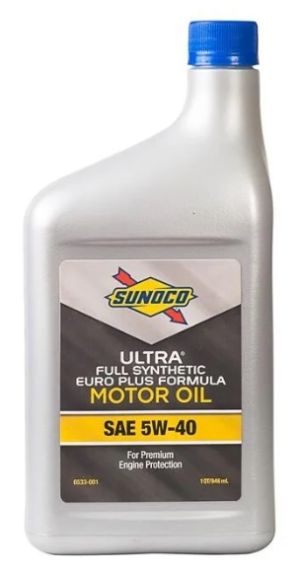Sunoco Ultra Full Syn Euro Plus 5W-40