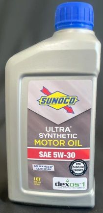 Sunoco Ultra Full Synthetic Dexos1 5W-30
