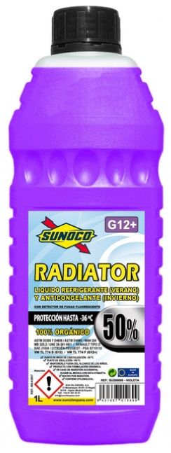 Sunoco Radiator Coolant 50% (-36C, фиолетовый)