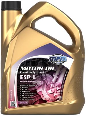 MPM Premium Synthetic ESP-L 0W-30