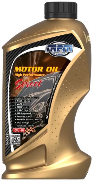 MPM High Performance Street 0W-40