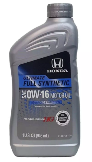 Honda 0W-16 Motor Oil
