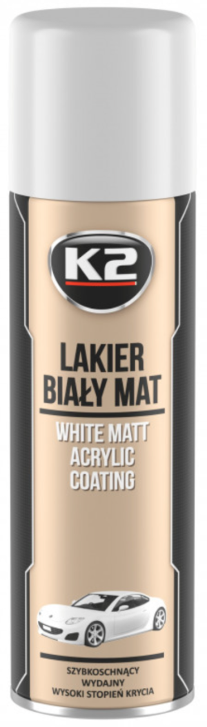 Краска белая K2 (акрил, матовая)