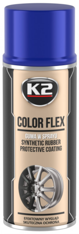 Покрытие жидкая резина K2 Color Flex (синяя)