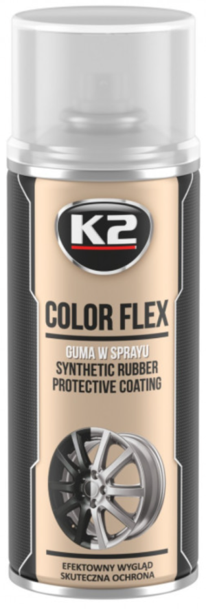 Покрытие жидкая резина K2 Color Flex (прозрачная)