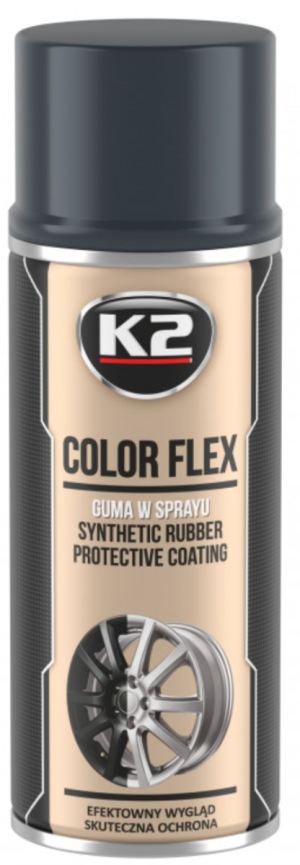 Покрытие жидкая резина K2 Color Flex (carbon)