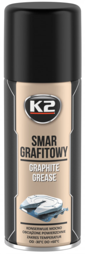 Смазка-спрей универсальная K2 Smar (графитовая)