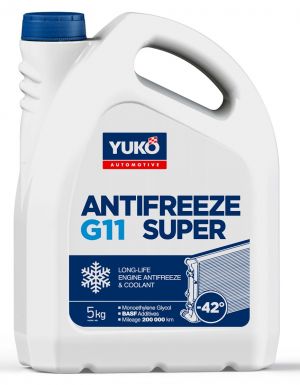 Yuko Antifreeze Super G11 (-42C, синий)