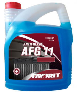 Favorit Antifreeze AFG 11 (-40C, синий)