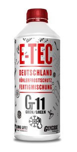 E-TEC Antifreeze G11 Glycsol (-40C, зеленый)