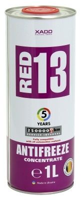 XADO Antifreeze Red 13 (-72C, фиолетовый)