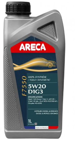 Areca 5W-20 F7550 D1G3