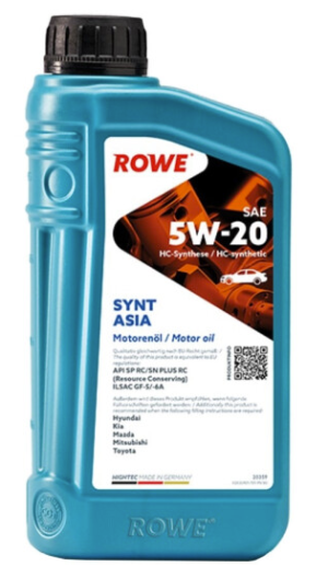 Rowe 5W-20 Synt Asia