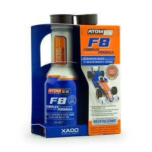 Присадка в дизтопливо (профилактика, цетан - корректор) Xado Atomex F8 Complex Formula