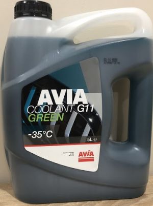Avia Coolant G11 (-35C, зеленый)