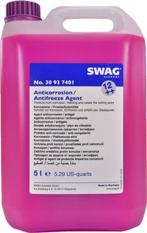 Swag Coolant G12++ (-72С, фиолетовый)