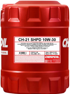 Chempioil 10W-30 CH-21 SHPD 