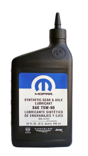MOPAR Synthetic Gear & Axle Lubricant SAE 75W-90