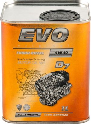 EVO D7 5W-40 Turbo Diesel