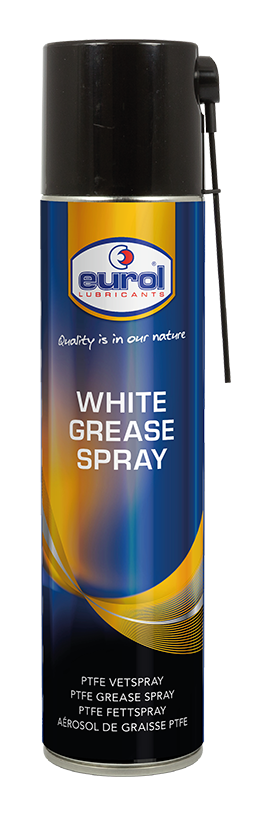 Смазка - спрей белая Eurol White Grease PTFE