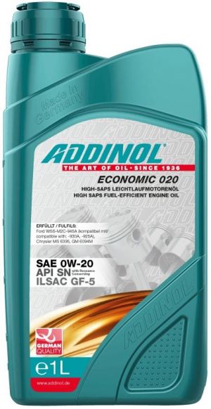 Addinol Economic 020 SAE 0W-20