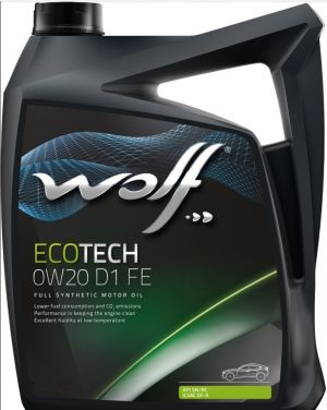 Wolf EcoTech 0W-20 D1 FE