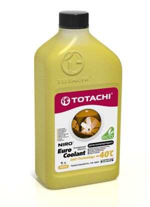 Totachi Euro Coolant OAT Technology (-40C, желтый)
