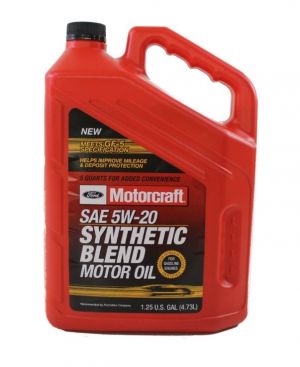 Motorcraft Synthetic Blend Motor Oil 5W-20
