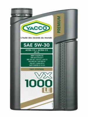 Yacco VX 1000 LE 5W-30