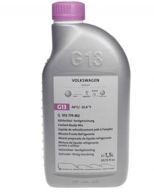 VAG Coolant Ready Mix G13 (-36C, фиолетовый)