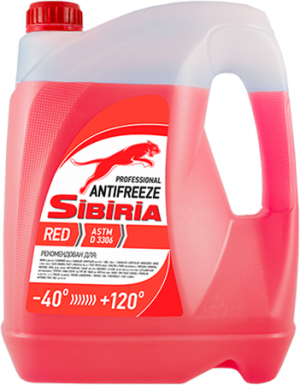 Sibiria Antifreeze G12 (-40C, красный)