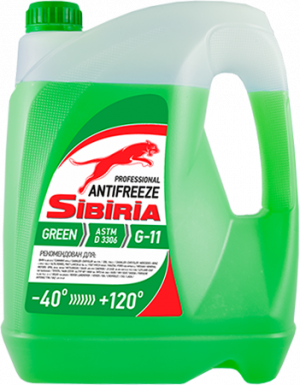 Sibiria Antifreeze G11 (-40C, зеленый)