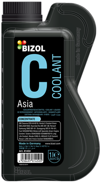 BIZOL Coolant Asia (-70C, зеленый)