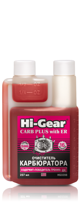 Присадка в бензин (Очиститель карбюратора) Hi-Gear Carb Plus With ER