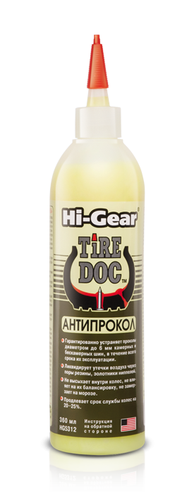 Антипрокол Hi-Gear Tire Doc