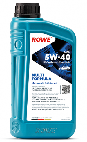 Rowe Hightec Multi Formula 5W-40