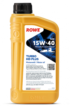 Rowe Hightec Turbo HD Plus 15W-40