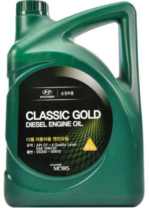 Hyundai/Kia 10W-30 Classic Gold Diesel